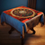 Toalha Tarot Mandala Astrológica Madame Lenormand 70 x 70