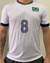 Camisa Vôlei Brasil Olimpíadas 2024 Branca Personalizada ( Nome + Número )