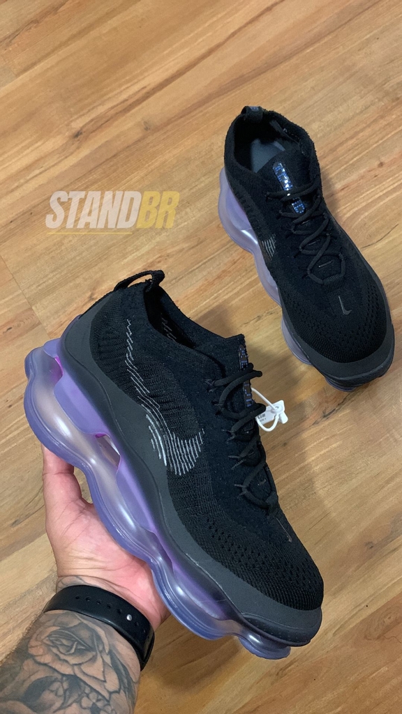 Air max 270 store preto e roxo