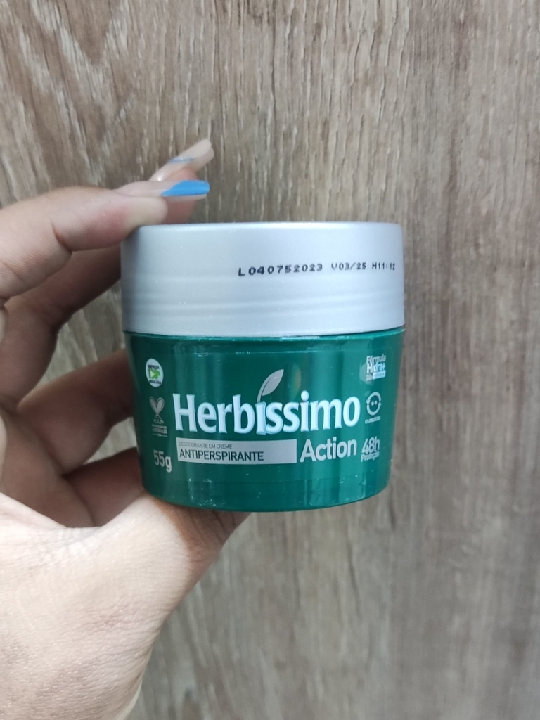 Desodorante em Creme Herbissimo Action 55g