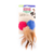 Kong Naturals Crinkle Ball W/Feathers Bolinhas Para Gato Com Penas e Catnip