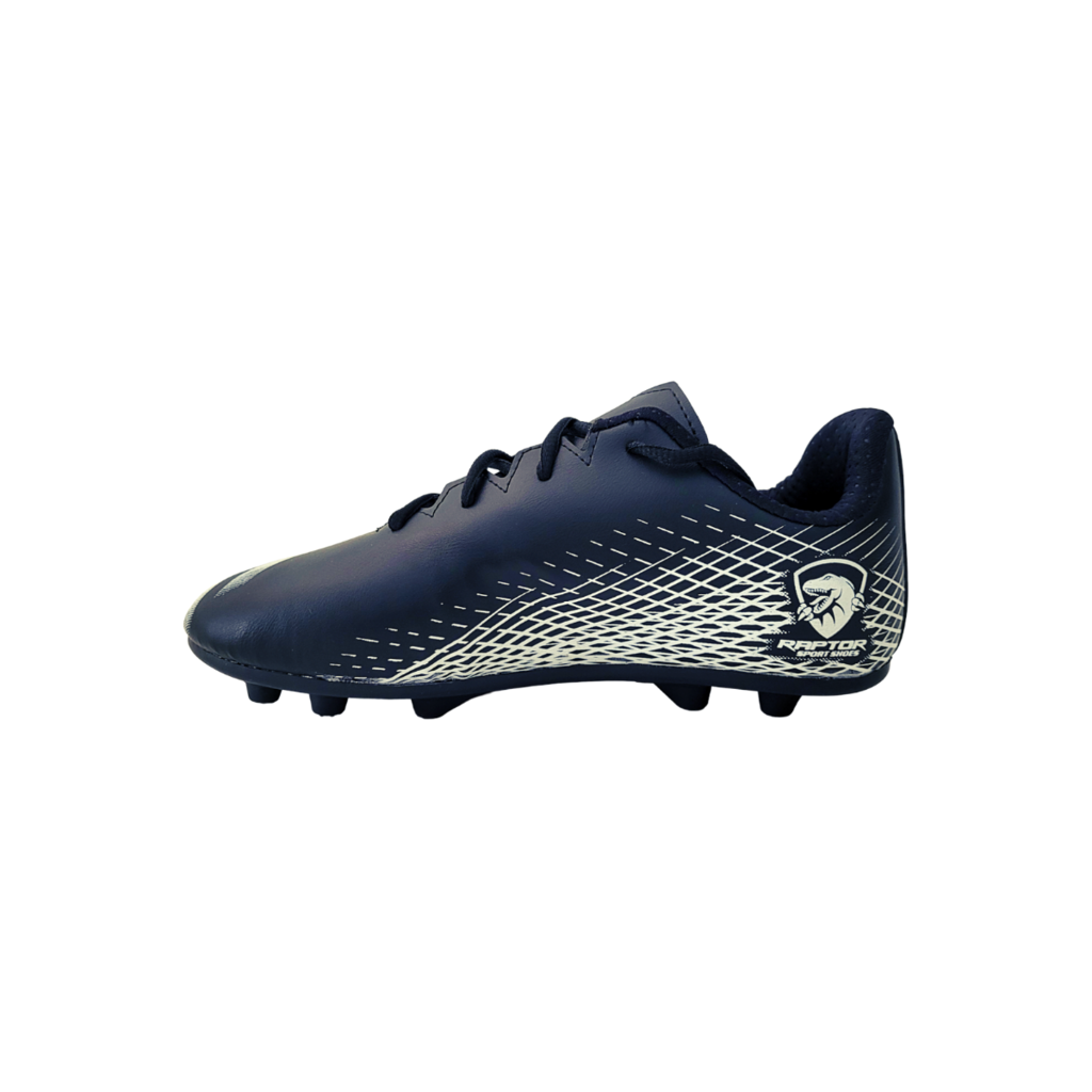 Botines Futbol 11 Pasto Cesped Adultos con Tapones Negro
