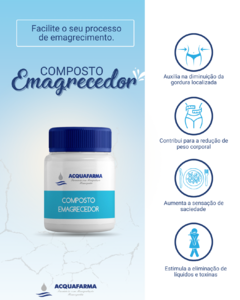 COMPOSTO EMAGRECEDOR - comprar online