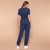 Pijama Cirúrgico Liz - azul marinho - comprar online