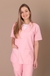 Pijama Cirúrgico Rosa Claro Elis na internet
