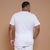 Camiseta Branca Masculina Plus Size - comprar online