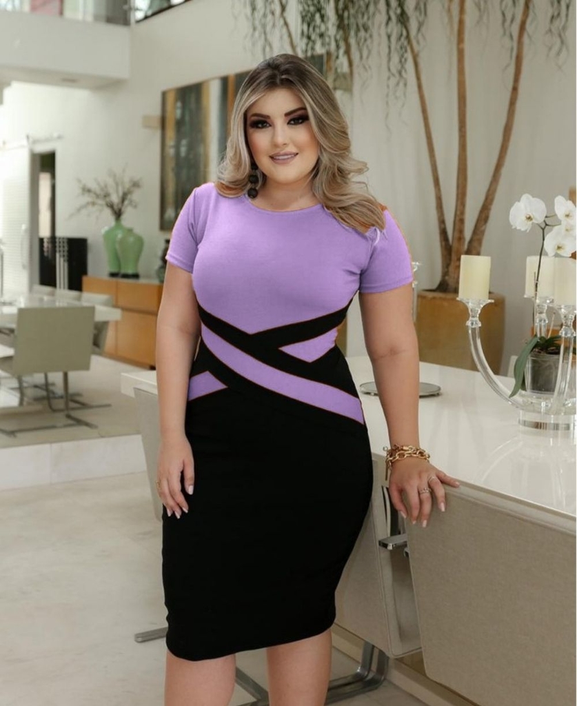 Moda feminina evangelica 2025 plus size