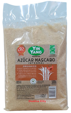 Azúcar Mascabo Integral Organico Yin Yang sin Tacc x 500g
