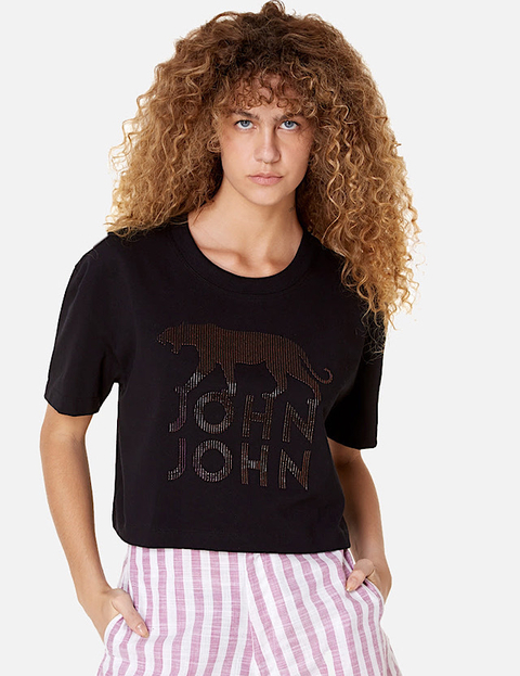 Camiseta Cropped Penny John John