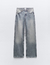 calça jeans wide leg zara - comprar online