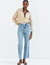 calça jeans cintura alta zara - comprar online