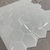 Pastilha Adesiva Resinada Hexagonal White 30x30cm - Artana Multistore: Qualidade e estilo para sua casa!