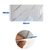 Placa 3D Autoadesiva 30x60cm Mármore Branco Carrara - Artana Multistore: Qualidade e estilo para sua casa!