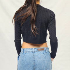 Sweater Crop Negro - fonti