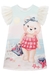 VESTIDO INFANTIL URSA BEECH COM STRASS - INFANTI na internet