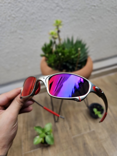 Oakley Juliet Armação Plasma Lente Tanzanet Frete Gratis