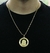 Kit Medalha Face de Cristo com Corrente modelo francesa Longa 2mm e 60cm Folheado a Ouro 18k - loja online