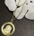 Kit Medalha Face de Cristo com Corrente Grumet com Fecho Gaveta Folheado a Ouro 18k na internet