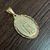 Pingente Medalha Nossa Senhora de Guadalupe Padroeira da América Folheada a Ouro 18k - comprar online
