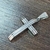 Pingente Cruz de Aço Inox 3D - comprar online