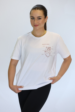 Camiseta Branca Anatomy - comprar online