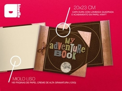 Adventure Book | Scrapbook capa dura 20x23cm - Libretto: papelaria com design e personalidade.