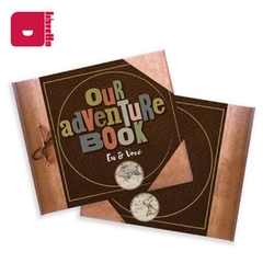 Álbum Adventure Book PERSONALIZADO | Capa dura 20x23cm