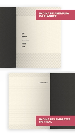 Planner Semanal | Hervas - Libretto: papelaria com design e personalidade.