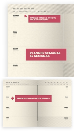 Planner Semanal | Hervas - loja online