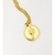 Colar cactos com medalha pequena folheado a ouro 18k - comprar online