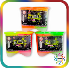 POWER SLIME DUO COLORES FLUOR - CHIKITOS en internet