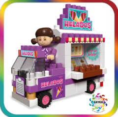 BLOCKY CHICAS X65 PIEZAS. FOOD TRUCK - RASTI - comprar online