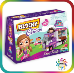 BLOCKY CHICAS X65 PIEZAS. FOOD TRUCK - RASTI en internet