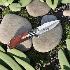 Canivete em Aço Inox Buck Personalizado - comprar online