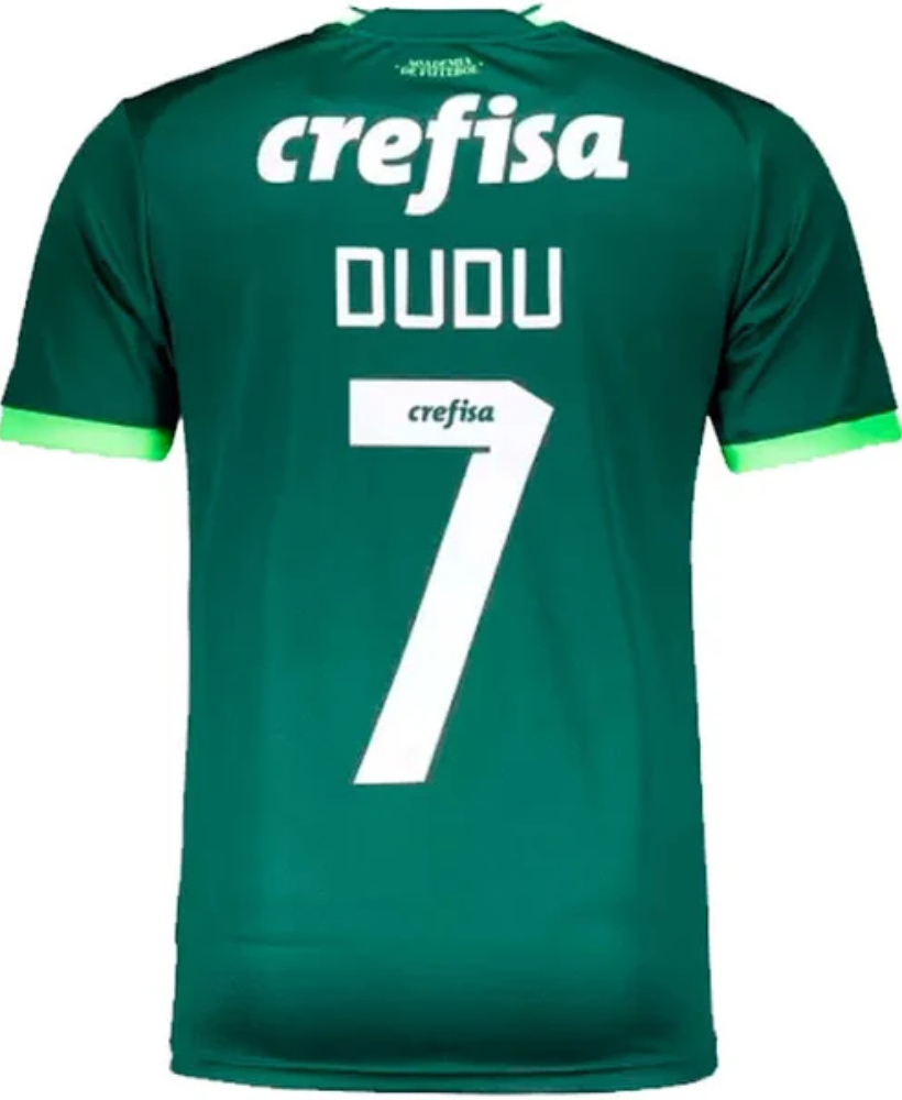 Camisa Palmeiras Puma I 21/22 - Personalização Dudu