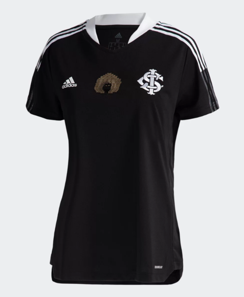 Camisa Adidas Internacional Consciência Negra 2023 Feminina