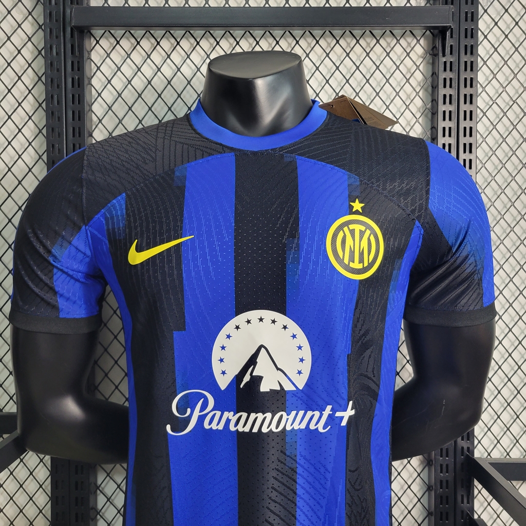 Camisa Inter de Milão Home 23/24 Jogador Nike Masculina - Azul Royal
