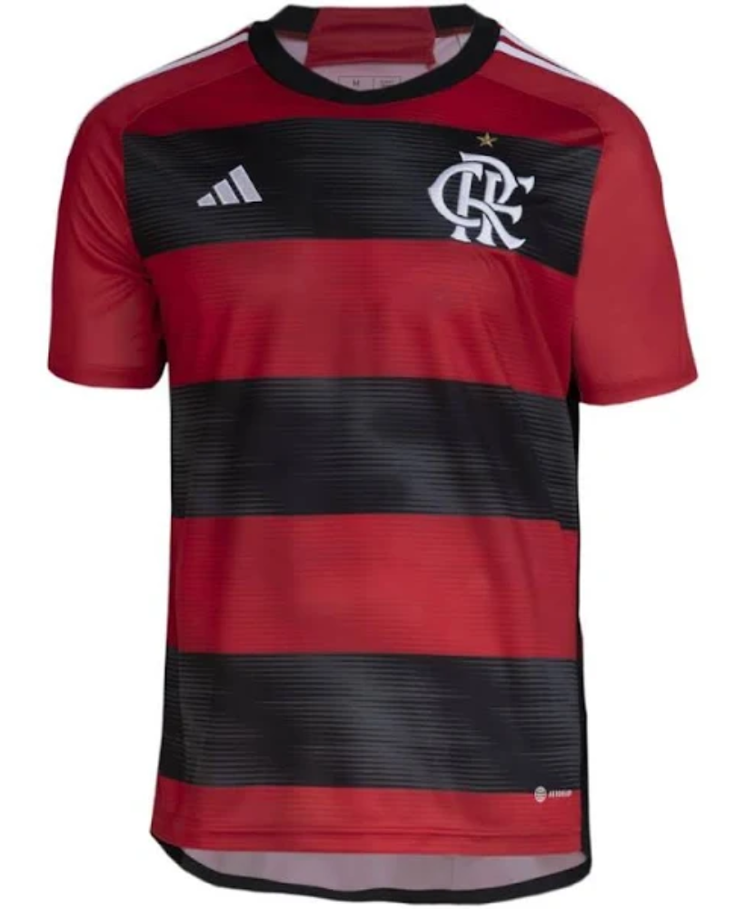 Camisa Flamengo III 23/24 Preta - Adidas - Masculino Torcedor