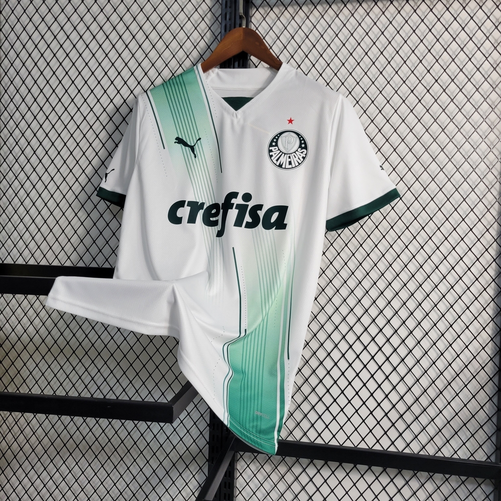 Camisa Palmeiras Pré-Jogo Branca 23/24 Puma Masculina Compre Agora!