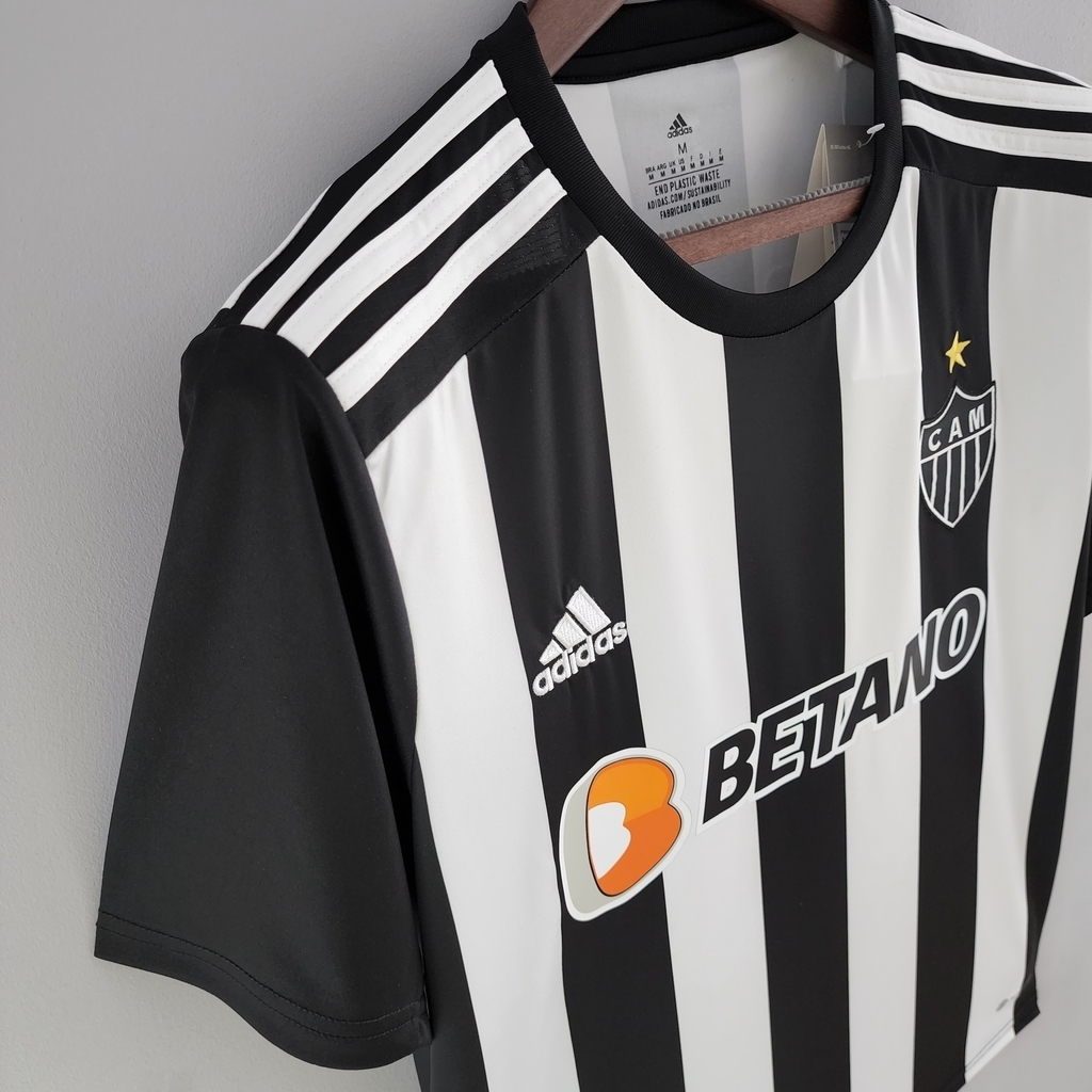 Camisa Besiktas II 22/23 Torcedor Adidas Masculina - Preto e Branco