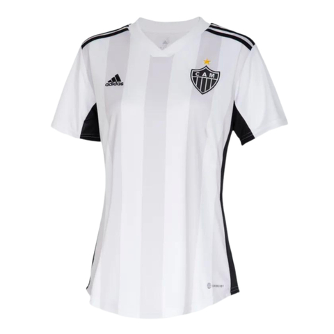 Camisa Atlético Mineiro I 22/23 s/n° Torcedor Adidas Masculina -  Preto+Branco