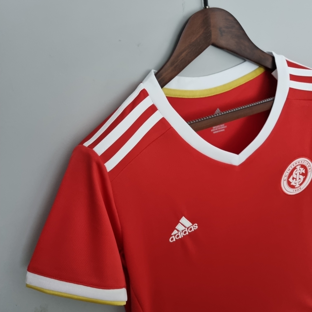 Kit Camisa Adidas Internacional Outubro Rosa 2022 Feminina + Camisa  Internacional Feminina Vermelha - FutFanatics