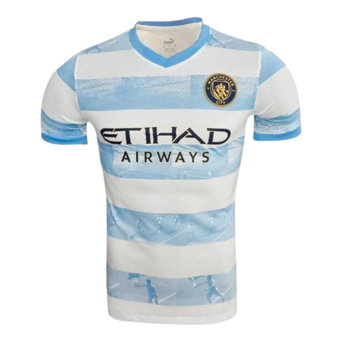 CAMISA MANCHESTER CITY 22/23 PRÉ-JOGO AGUERO - TORCEDOR MASCULINA