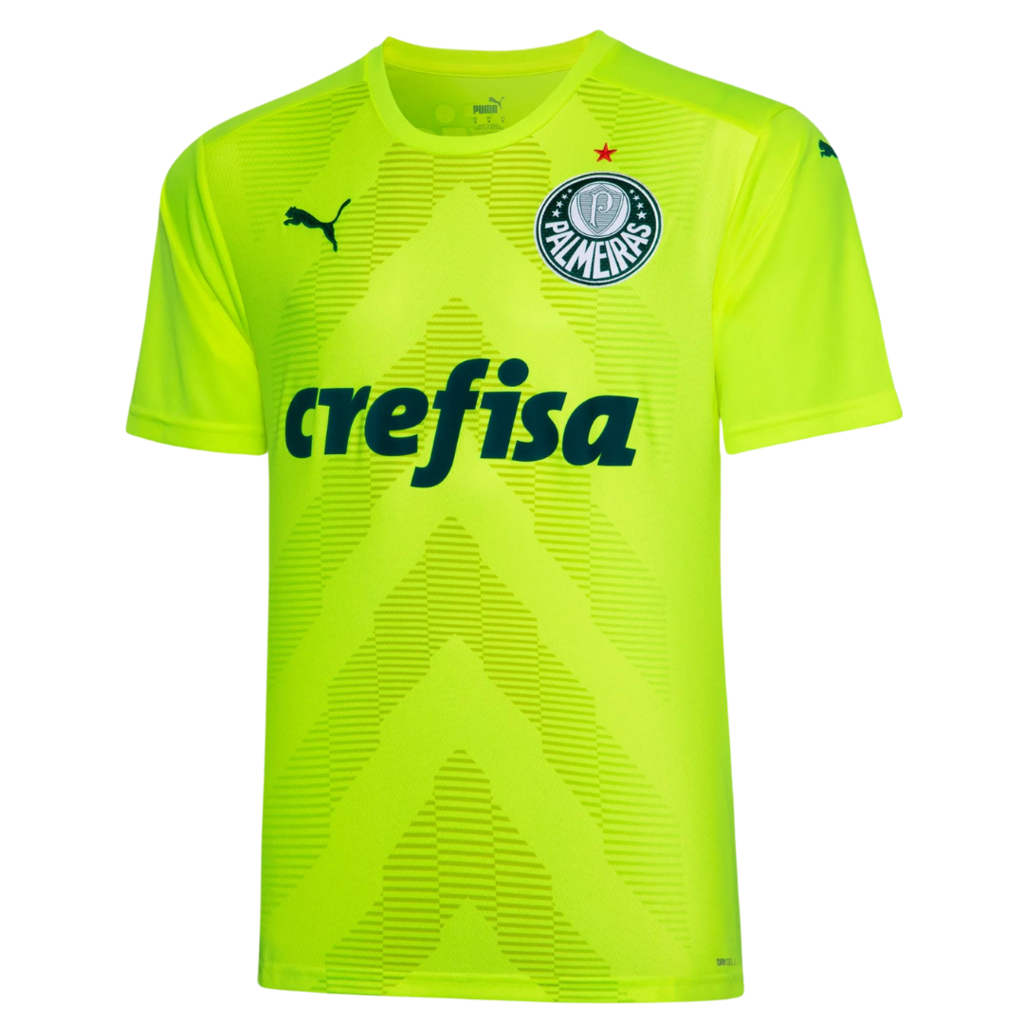 Camisa Palmeiras Goleiro 22/23 Torcedor Puma Masculina - Verde