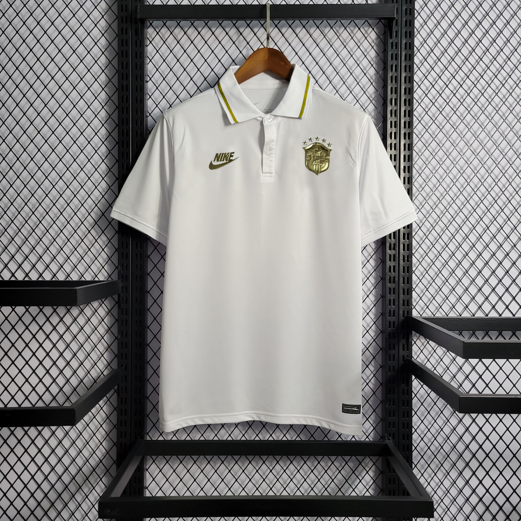 Camiseta Player Seleção Brasileira Classic 22/23 - Branca