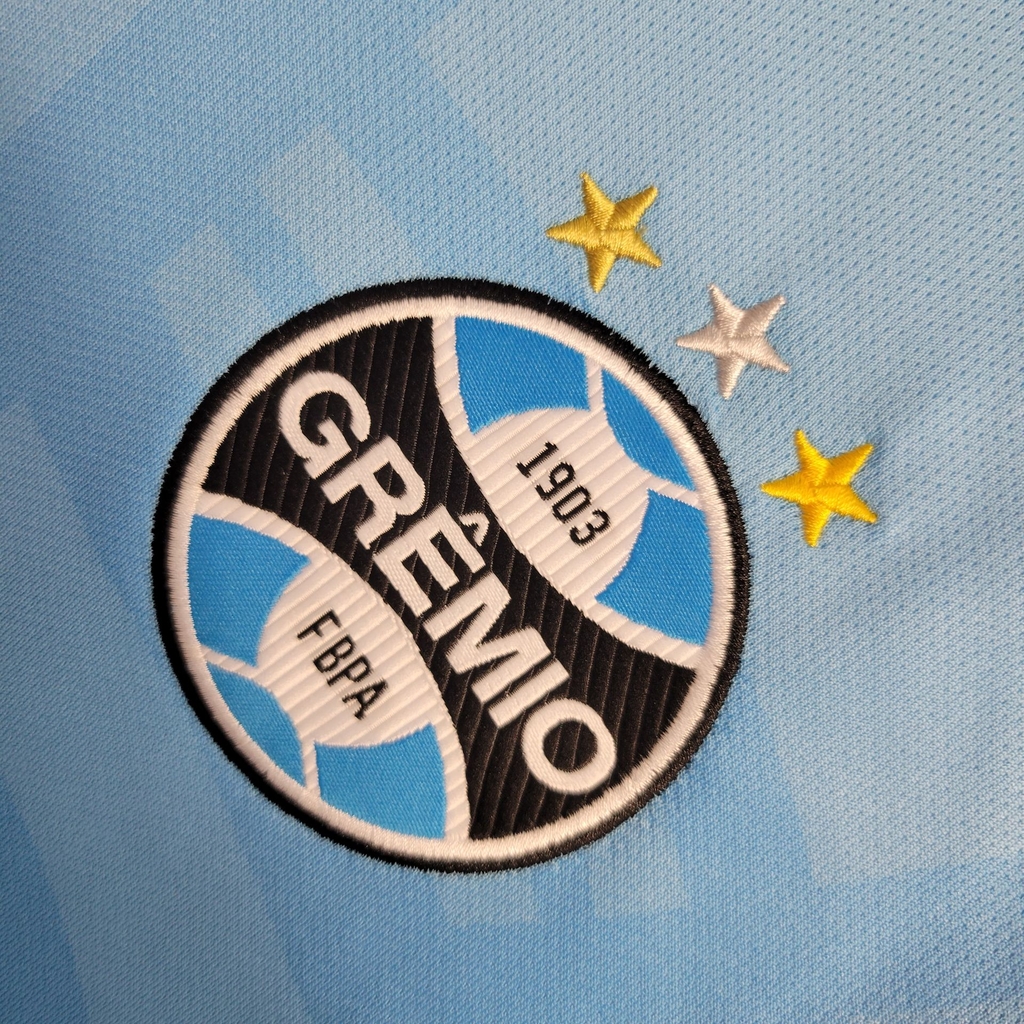Camisa Grêmio III 21/22 Torcedor Umbro Feminina U32G145-173 Azul