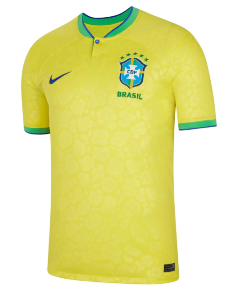 Camisa Seleção Brasileira I 2022 Torcedor Nike Masculina - Amarela