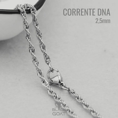 Corrente Aço Inox - Modelo DNA na internet