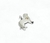 Colgante de Plata silueta de perro c/ corazón De Oro 18 - comprar online