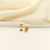 Abridores Ch Oro 18k Facetados con Perlas sintéticas CH119 - comprar online